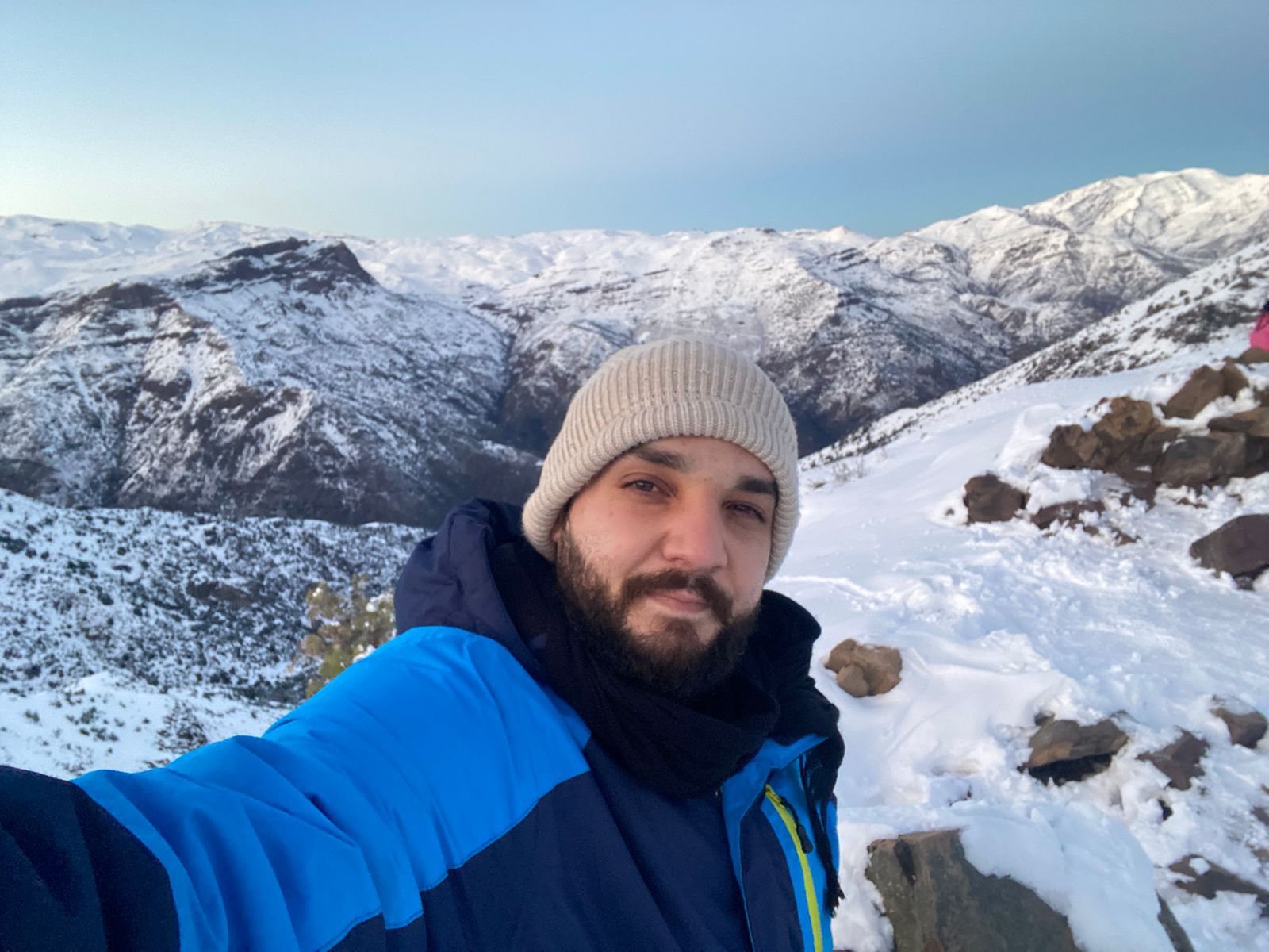 Igor Pacheco nas montanhas